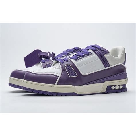 louis vuitton runners purpke logo|Designer Sneakers for Women .